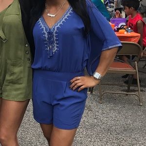 WHBM Embellished Romper